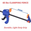 image:imageMr Pen Bar Clamps for Woodworking 6 2 Pack Orange  Quick Grip Clamps for Woodworking4 Inch