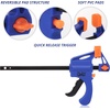 image:imageMr Pen Bar Clamps for Woodworking 6 2 Pack Orange  Quick Grip Clamps for Woodworking4 Inch