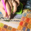 image:imageMr Pen Bead Storage Containers 28 Grids 2 Pack Clear White  160pcs Label Stickers Transparent Small Bead Organizer Box Diamond Art Diamond Painting OrganizerTransparent Orange