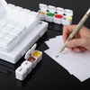 image:imageMr Pen Bead Storage Containers 28 Grids 2 Pack Clear White  160pcs Label Stickers Transparent Small Bead Organizer Box Diamond Art Diamond Painting OrganizerWhite