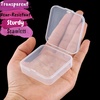 image:imageMr Pen Bead Storage Containers 28 Grids 2 Pack Clear White  160pcs Label Stickers Transparent Small Bead Organizer Box Diamond Art Diamond Painting OrganizerClear White