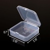 image:imageMr Pen Bead Storage Containers 28 Grids 2 Pack Clear White  160pcs Label Stickers Transparent Small Bead Organizer Box Diamond Art Diamond Painting OrganizerClear White