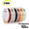 image:imageMr Pen Beading Wire for Jewelry Making 24 Gauge 6 Rolls 196 Feet Each