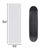 image:imageMr Pen Black Skateboard Grip Tape 106x364 TearProof  Waterproof Scooter Grip Tape Longboard Griptape Sandpaper for Roller Board Stairs Pedal Wheelchair StepsClear