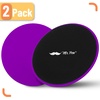 image:imageMr Pen Core Sliders for Working Out  2 Pack Dual Sided Workout Sliders DiscsPurple
