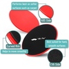 image:imageMr Pen Core Sliders for Working Out  2 Pack Dual Sided Workout Sliders DiscsRed