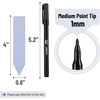 image:imageMr Pen Garden Markers Black 4 Pack Plant Markers  Garden Markers for Plants Outdoor Waterproof Plant Markers for Seedlings Waterproof Permanent MarkerPastel Plant Labels