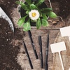 image:imageMr Pen Garden Markers Black 4 Pack Plant Markers  Garden Markers for Plants Outdoor Waterproof Plant Markers for Seedlings Waterproof Permanent MarkerBlack Garden Markers