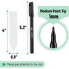 image:imageMr Pen Garden Markers Black 4 Pack Plant Markers  Garden Markers for Plants Outdoor Waterproof Plant Markers for Seedlings Waterproof Permanent MarkerWhite Plant Labels