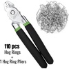 image:imageMr Pen Hog Ring Pliers KitHog Ring Pliers  110 Pcs  34