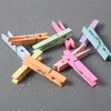 image:imageMr Pen Large Wooden Clothes Pins 29 Inch 50 Pack  Natural Wood Clips for Crafts Classroom Projects Hanging Photos Chip Bags Decoration Rust Resistant SpringPastel Colors