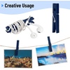 image:imageMr Pen Large Wooden Clothes Pins 29 Inch 50 Pack  Natural Wood Clips for Crafts Classroom Projects Hanging Photos Chip Bags Decoration Rust Resistant SpringDark Blue