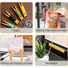 image:imageMr Pen Large Wooden Clothes Pins 29 Inch 50 Pack  Natural Wood Clips for Crafts Classroom Projects Hanging Photos Chip Bags Decoration Rust Resistant SpringYellow