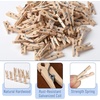 image:imageMr Pen Large Wooden Clothes Pins 29 Inch 50 Pack  Natural Wood Clips for Crafts Classroom Projects Hanging Photos Chip Bags Decoration Rust Resistant SpringWood