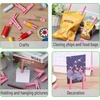 image:imageMr Pen Large Wooden Clothes Pins 29 Inch 50 Pack  Natural Wood Clips for Crafts Classroom Projects Hanging Photos Chip Bags Decoration Rust Resistant SpringPink