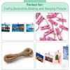 image:imageMr Pen Large Wooden Clothes Pins 29 Inch 50 Pack  Natural Wood Clips for Crafts Classroom Projects Hanging Photos Chip Bags Decoration Rust Resistant SpringPink