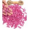 image:imageMr Pen Large Wooden Clothes Pins 29 Inch 50 Pack  Natural Wood Clips for Crafts Classroom Projects Hanging Photos Chip Bags Decoration Rust Resistant SpringPink