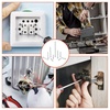 image:imageMr Pen Machine Screw Assortment Kit 370 Pcs  632 Flat Head Phillips Machine Screws Assorted Screws Wall Plate Screws Outlet Screws Electricians Screw Kit632