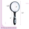 image:imageMr Pen Magnifying Glass 2 Pack 5X Magnifier 75mm Glass Lens  Magnifier for Reading for Close Work NonSlip Handheld Reading Magnifier for Kids and Seniors Nature ExplorationPastel