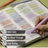 image:imageMr Pen No Bleed Gel Highlighters Pastel Colors 12 Pack  Bible Highlighters and Pens No Bleed Bible Markers for Study Journaling School Supplies and Accessories