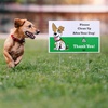 image:imageMr Pen No Pooping Dog Signs for Yard  Clean Up After Your Dog Signs with HStake Stand WaterproofGreen 2