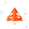 image:imageMr Pen Painters Pyramid Stands 20 Pack Canvas Holder Stand  Painting Stand Paint Stand for Canvas Door Stands for Painting Door Painting Stand Paint PyramidsOrange