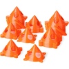 image:imageMr Pen Painters Pyramid Stands 20 Pack Canvas Holder Stand  Painting Stand Paint Stand for Canvas Door Stands for Painting Door Painting Stand Paint PyramidsOrange