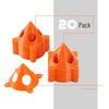 image:imageMr Pen Painters Pyramid Stands 20 Pack Canvas Holder Stand  Painting Stand Paint Stand for Canvas Door Stands for Painting Door Painting Stand Paint PyramidsOrange