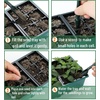 image:imageMr Pen Seed Starter Tray Kit 5 Pack Total 350 Cells  Durable Plant Germination Trays with Humidity Vented Domes and Bases Ideal for Seed Starting12Cells 10Pack