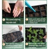 image:imageMr Pen Seed Starter Tray Kit 5 Pack Total 350 Cells  Durable Plant Germination Trays with Humidity Vented Domes and Bases Ideal for Seed Starting15Cells 10Pack