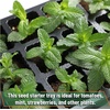 image:imageMr Pen Seed Starter Tray Kit 5 Pack Total 350 Cells  Durable Plant Germination Trays with Humidity Vented Domes and Bases Ideal for Seed Starting40Cells 5Pack