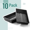 image:imageMr Pen Seed Starter Trays 5 Pack 17x10x24  Durable Plastic Growing Trays Stackable and Reusable Seedling Starter Kits for Indoor Outdoor Greenhouse GardeningBlack