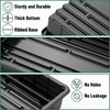 image:imageMr Pen Seed Starter Trays 5 Pack 17x10x24  Durable Plastic Growing Trays Stackable and Reusable Seedling Starter Kits for Indoor Outdoor Greenhouse GardeningBlack