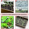 image:imageMr Pen Seed Starter Trays 5 Pack 17x10x24  Durable Plastic Growing Trays Stackable and Reusable Seedling Starter Kits for Indoor Outdoor Greenhouse GardeningMulticolor