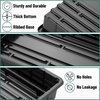 image:imageMr Pen Seed Starter Trays 5 Pack 17x10x24  Durable Plastic Growing Trays Stackable and Reusable Seedling Starter Kits for Indoor Outdoor Greenhouse GardeningBlack