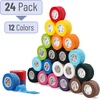 image:imageMr Pen Self Adhesive Bandage Wrap 2 x 5 Yards 12 Pack  Camo Style Elastic Cohesive Bandage Wrap for Sports Wrist Ankle and Vet Grip Tape Self StickingAssorted Colors
