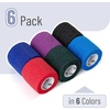 image:imageMr Pen Self Adhesive Bandage Wrap 2 x 5 Yards 12 Pack  Camo Style Elastic Cohesive Bandage Wrap for Sports Wrist Ankle and Vet Grip Tape Self StickingBright Pastel