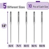 image:imageMr Pen Sewing Machine Needles 50 Pack  Universal Sewing Machine Needles for Singer Brother Janome Varmax Assorted Sizes 659 7511 8012 9014 10016