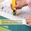 image:imageMr Pen Sewing Ruler 3 x17 Inch Acrylic Quilting amp Cutting Ruler NonSlip Sewing Supplies