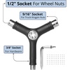 image:imageMr Pen Skate Tool Pack of 2 Skateboard Tool Roller Skate Tool  Skate Tool All in One Skateboard Tool Kit Y and T Tool for Skateboard Longboard Tool Skateboard Tool All in One