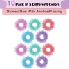 image:imageMr Pen Spiky Sensory Rings 10 Pack Jewel Tones  Stress Relief Fidget Sensory Toys Fidget Ring for Anxiety Massager Individuals with BFRB ADHD and Attention DisorderPastel