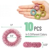 image:imageMr Pen Spiky Sensory Rings 10 Pack Jewel Tones  Stress Relief Fidget Sensory Toys Fidget Ring for Anxiety Massager Individuals with BFRB ADHD and Attention DisorderSpring