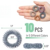 image:imageMr Pen Spiky Sensory Rings 10 Pack Jewel Tones  Stress Relief Fidget Sensory Toys Fidget Ring for Anxiety Massager Individuals with BFRB ADHD and Attention DisorderMorandi