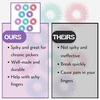 image:imageMr Pen Spiky Sensory Rings 10 Pack Jewel Tones  Stress Relief Fidget Sensory Toys Fidget Ring for Anxiety Massager Individuals with BFRB ADHD and Attention DisorderPastel
