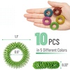 image:imageMr Pen Spiky Sensory Rings 10 Pack Jewel Tones  Stress Relief Fidget Sensory Toys Fidget Ring for Anxiety Massager Individuals with BFRB ADHD and Attention DisorderSummer
