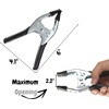 image:imageMr Pen Spring Clamps 6 Inches 2 Pack PVCCoated Tips  Heavy Duty Metal Spring Clamps Backdrop Clips 22 inch Jaw Opening for Crafts Backdrop Stand Woodworking2 Pack