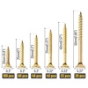image:imageMr Pen Wood Screws Assortment Kit 152 pcs Silver Phillips Flat Head  6 Sizes 2 112 114 1 34 12 Durable Assorted Wood Screws for Woodworking amp Household Storage Box IncludedGold