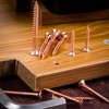 image:imageMr Pen Wood Screws Assortment Kit 152 pcs Silver Phillips Flat Head  6 Sizes 2 112 114 1 34 12 Durable Assorted Wood Screws for Woodworking amp Household Storage Box IncludedRose Gold