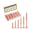 image:imageMr Pen Wood Screws Assortment Kit 152 pcs Silver Phillips Flat Head  6 Sizes 2 112 114 1 34 12 Durable Assorted Wood Screws for Woodworking amp Household Storage Box IncludedRose Gold