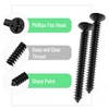 image:imageMr Pen Wood Screws Assortment Kit 400 pcs 20 M6 Screw Anchor  Black Wood Screws Phillips Tips Assorted Screws Screw Assortment Screw Set Assortment Screw Kit Flat Head Screws